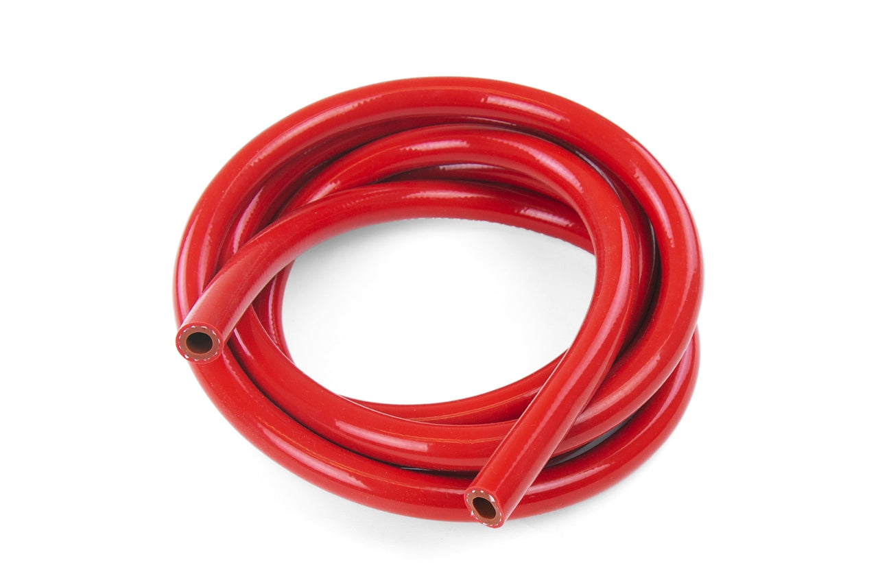 HPS 9/16 inch 14mm ID High Temperature Reinforced Silicone Heater Hose Tubing 10 Feet Roll Red