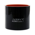 HPS 1.25 inch ID 4 inch Long High Temp 4-ply Reinforced Silicone Straight Coupler Hose Black 32mm ID 102mm Length