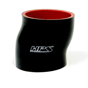 HPS 4 inch 102mm Silicone Offset Straight Coupler Hose 4 inch Long High Temp 4-ply Reinforced Black