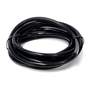 HPS 5/64 inch 2mm ID Black High Temp Silicone Vacuum Hose Tubing