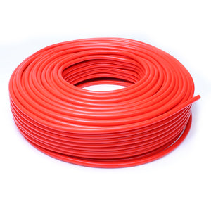 HPS 5/64 inch 2mm ID Red High Temp Silicone Vacuum Hose Tubing - 100 Feet Roll