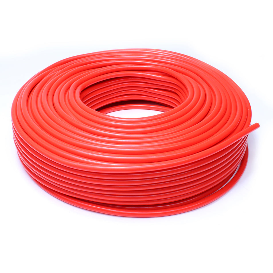 HPS 1/8 inch 3mm ID Red High Temp Silicone Vacuum Hose Tubing w/ 1.5mm Wall Thickness - 100 Feet Roll