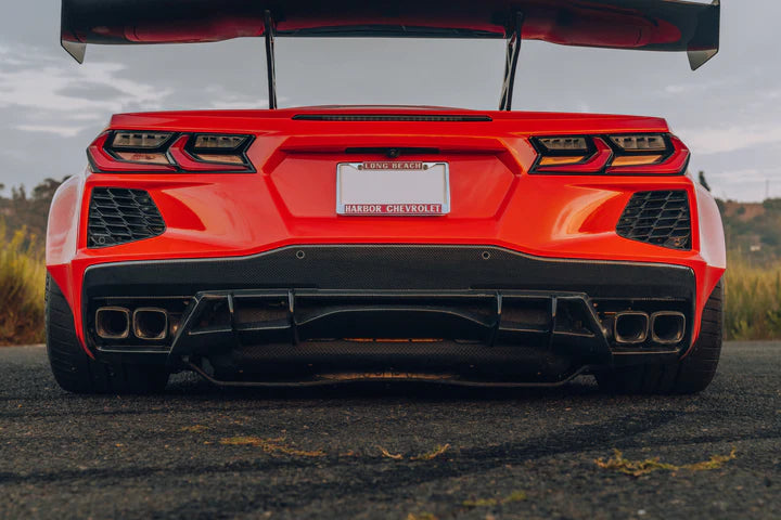 StreetHunter Rear Diffuser 2020-2024 C8 Corvette