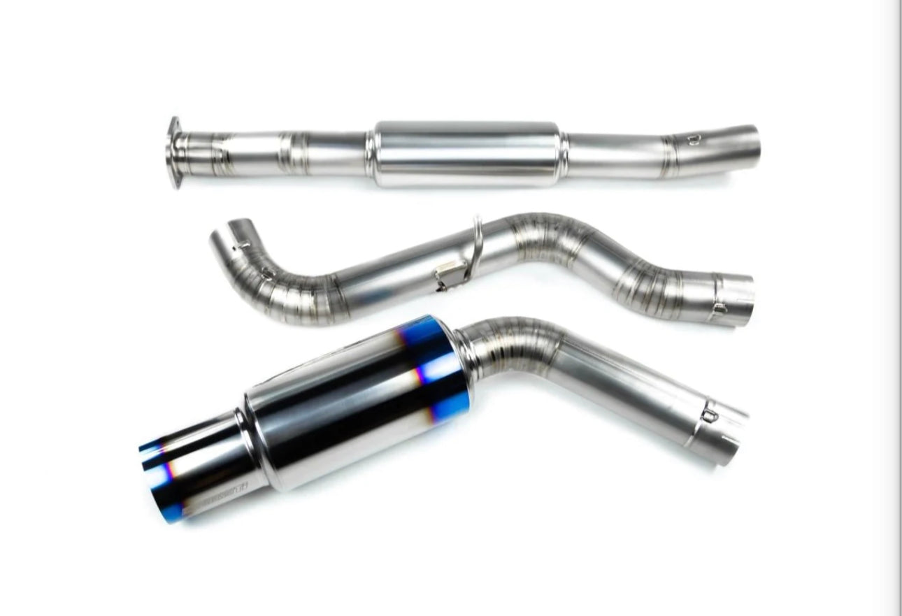 Tomei Expreme Ti Titanium Catback Exhaust - Subaru WRX Hatchback 2011-2014 / STI Hatchback 2008-2014