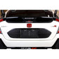 Honda Civic Type R License Plate Backing 2017 - 2021
