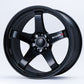 Nismo LMGT4 19x9.5 +22 5x114.3 Gloss Black (Single Wheel)