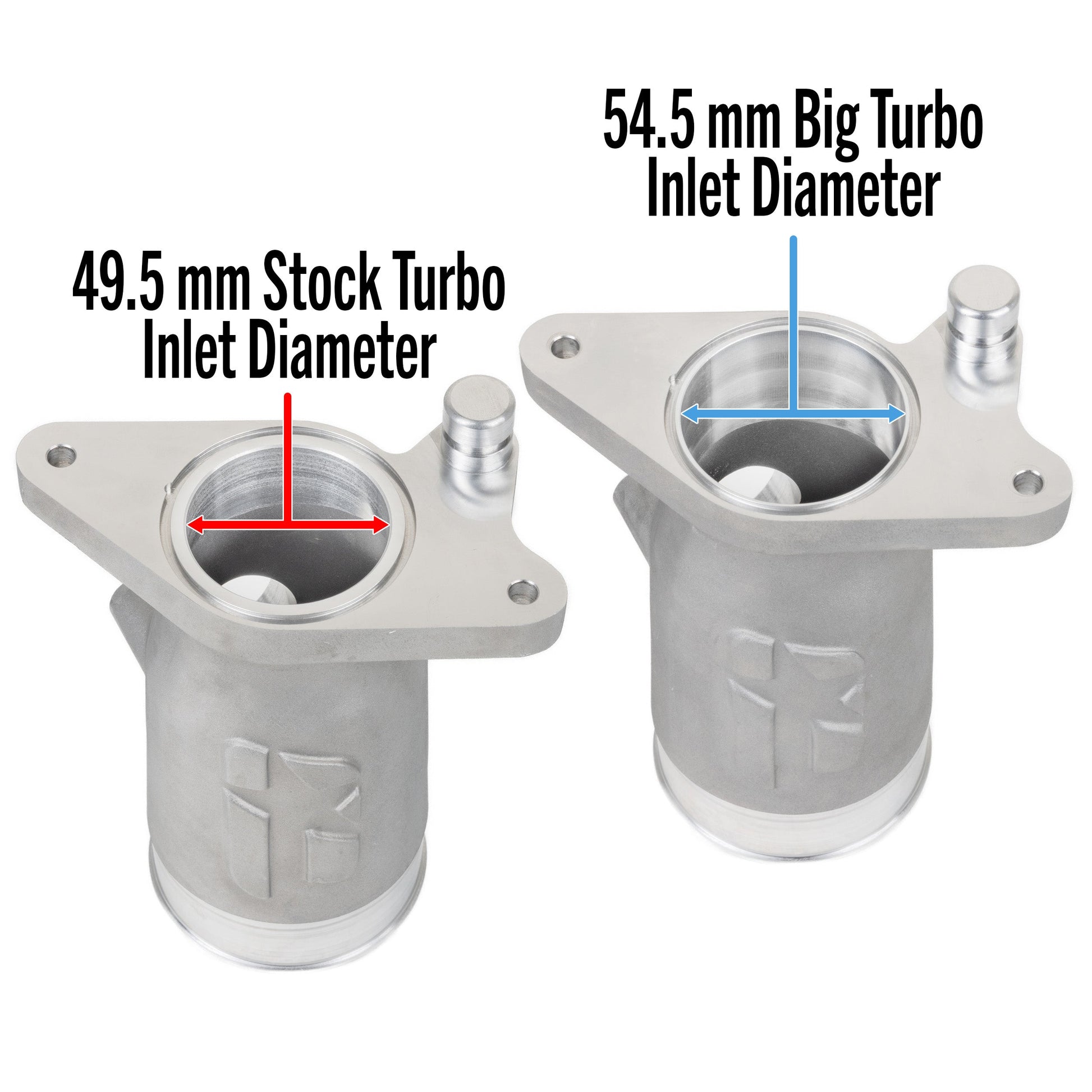 OVERTAKE Aluminum Turbo Inlet - Big Turbo - Subaru 2022+ WRX