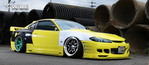 326POWER Buri Wide Nissan S15 Front and Rear Over Fenders