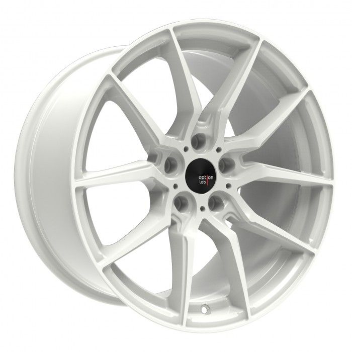 Option Lab Wheels R716 Onyx White 5x100 18x9.5 35mm Offset