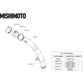 Mishimoto 2022+ Subaru WRX Charge Pipe Micro - Wrinkle Black