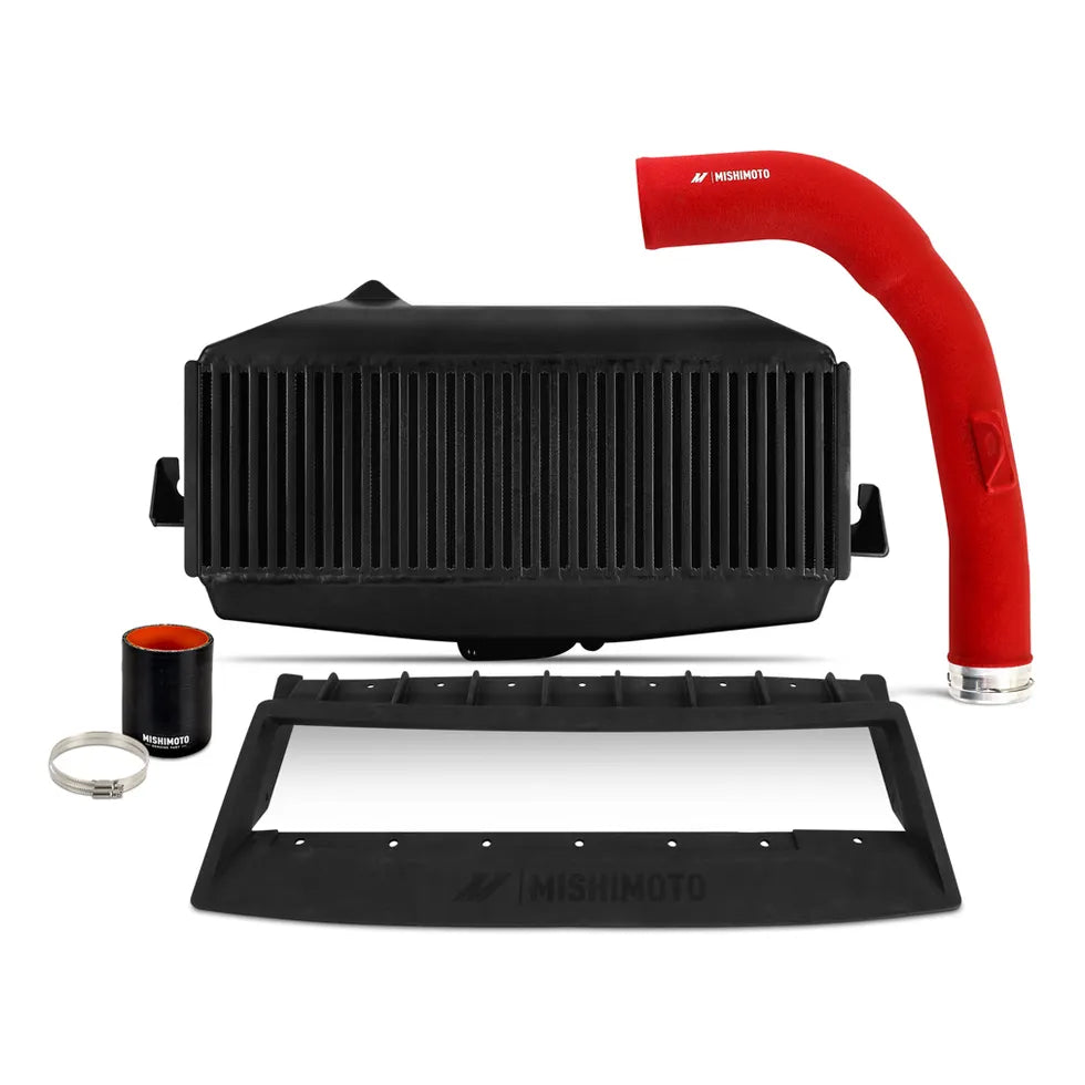 Mishimoto TMIC Kit w/ Black Core and Red Pipes 2022-2023 WRX