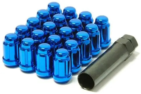 Muteki Closed End Lug Nuts - Blue 12x1.5