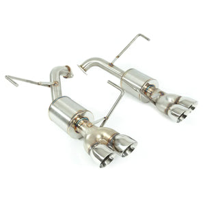 Nameless Performance Axle Back w/ 4" Double Wall Polished Tips and 4" Mufflers 2022-2023 WRX