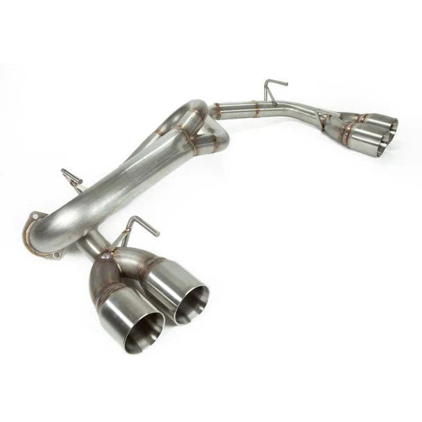 Nameless Performance Axle Back 3.5" Double Wall Polished Tips 2011-2014 WRX Hatchback / 2008-2014 STI Hatchback