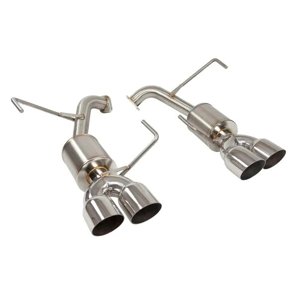 Nameless Performance Axle Back 3.5" Single Wall Polished Tips w/ 5" Muffler 2022 WRX