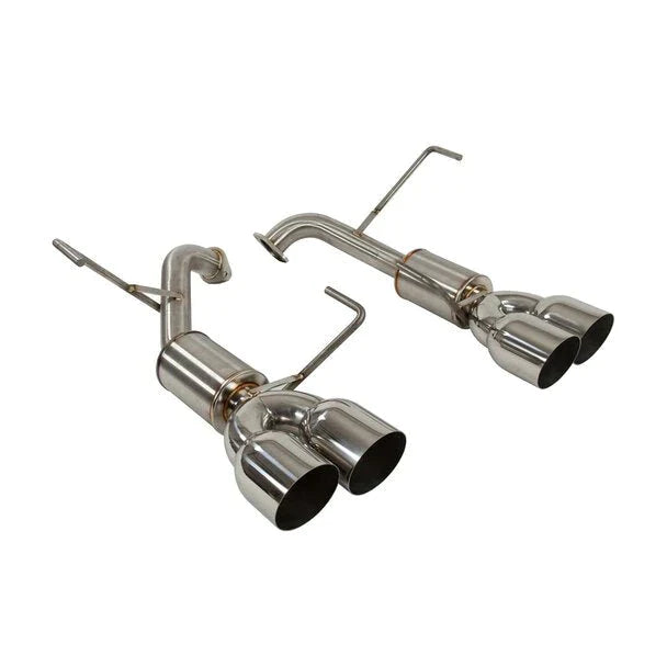 Nameless Performance Axle Back 4" Single Wall Polished Tips w/ 5" Muffler 2022 WRX