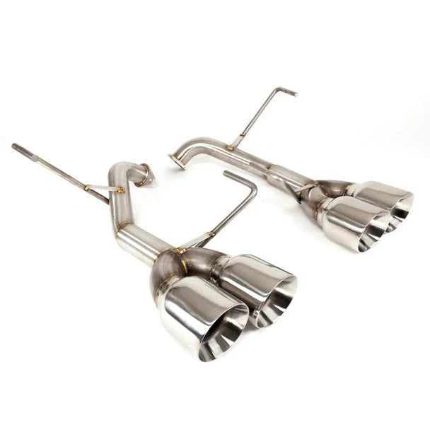 Nameless Performance Axle Back w/ 4" Double Wall Polished Tips 2018 STI Type RA / 2019-2021 STI
