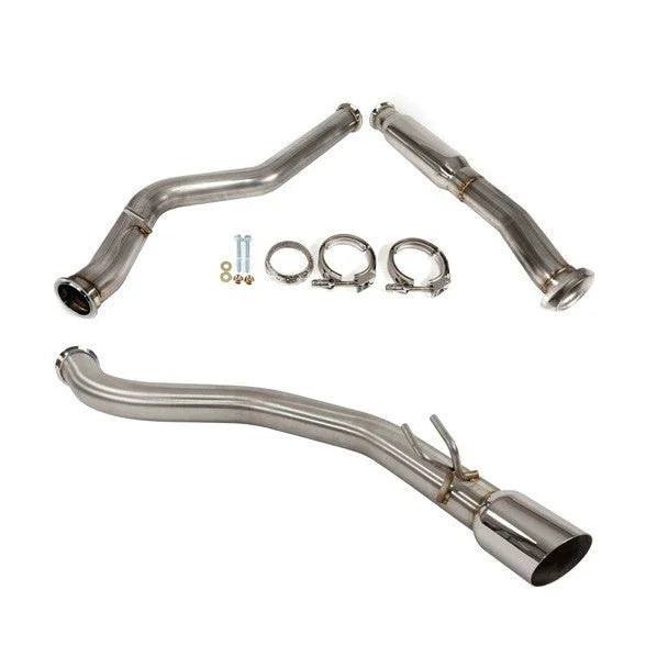 Nameless Performance Track Package Catback W/ 4" Double Wall Polished Tip 2015-2021 WRX / 2015-2018 STI