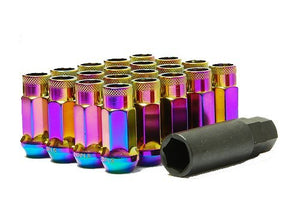 Muteki SR48 Open End Lug Nuts - Neon 12x1.25 48mm