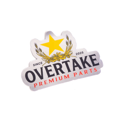 OVERTAKE Gapporo Sticker