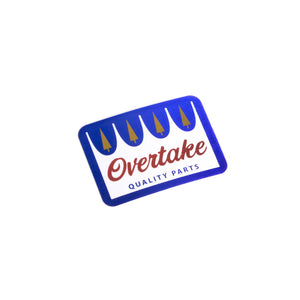 OVERTAKE Premium Beer Stickers