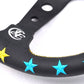 Vertex 7 Star 330mm Steering Wheel (Blue/Mint)
