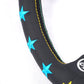 Vertex 7 Star 330mm Steering Wheel (Blue/Mint)
