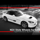 ScienceofSpeed Forged 2002 NSX Style Wheel Set  - BMW Silver 17x9.0 +45 5x114.3