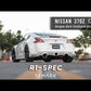 Remark 2009+ Nissan 370Z Cat-Back Exhaust R1-Spec w/Single Stainless Steel Exit