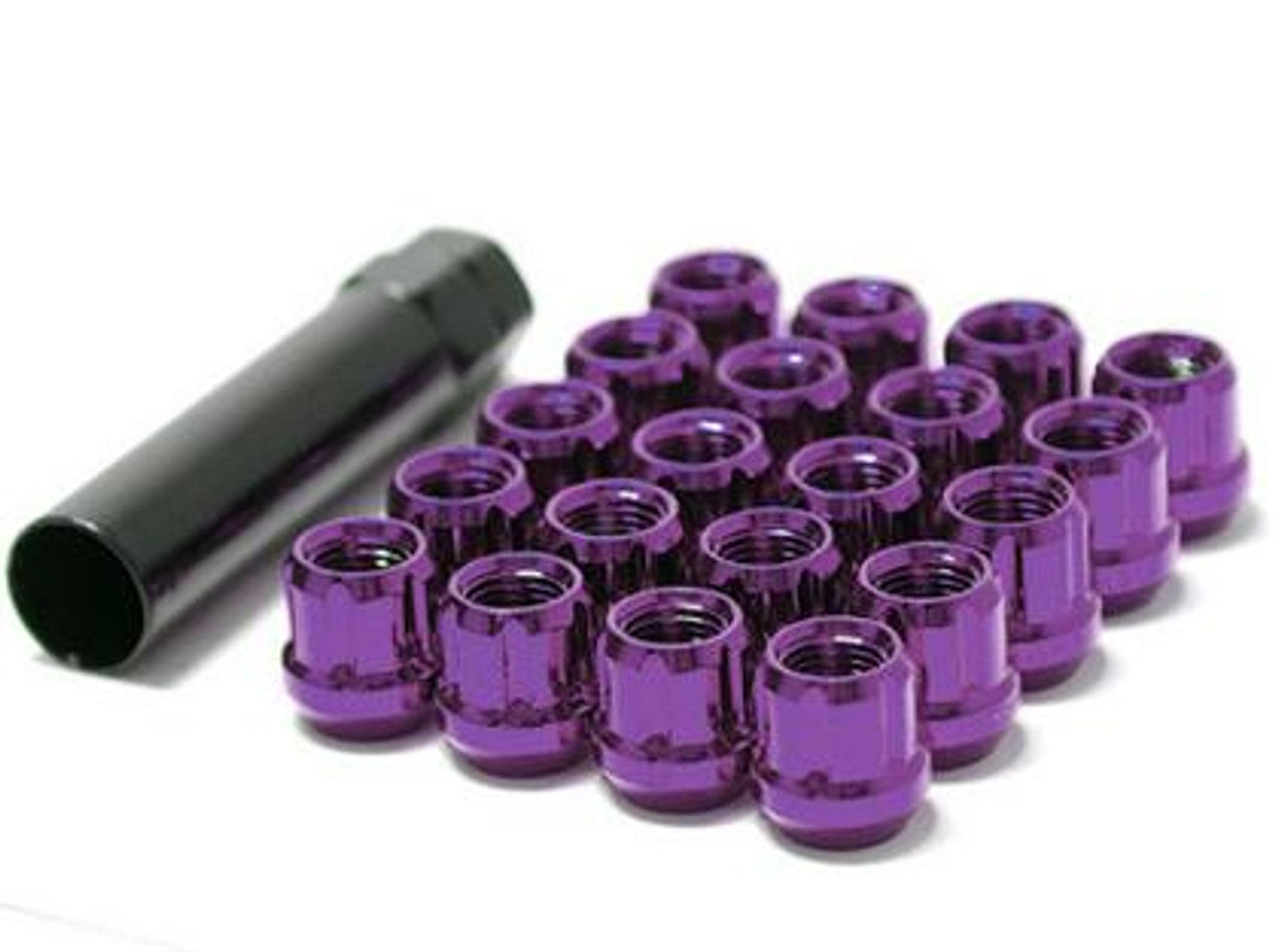 Muteki Open End Lug Nuts - Purple 12x1.25