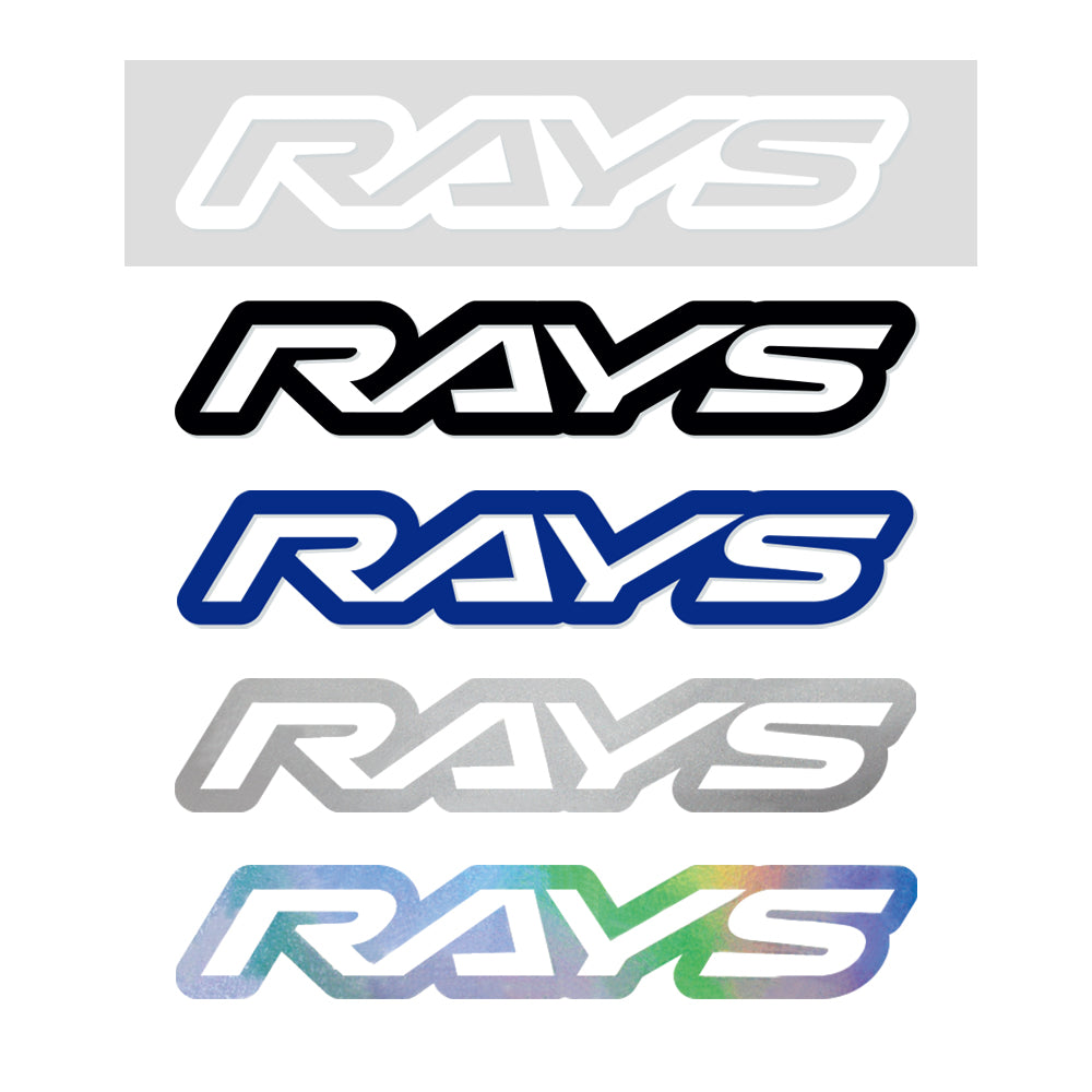 Rays No.17 Logo Sticker 250mm