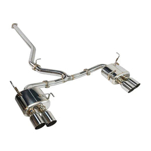 Remark 2022+ Subaru WRX Cat-Back Exhaust w/ Stainless Tip Cover