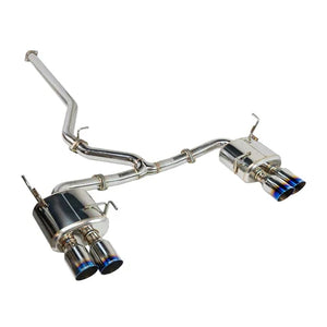 Remark 2022+ Subaru WRX Cat-Back Exhaust w/ Burnt Stainless Tip Cover