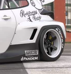 Rocket Bunny x Pandem V1 +70mm Rear Fender Set 2020-2025 Toyota GR Yaris (For use w/ V1 Widebody Kit)