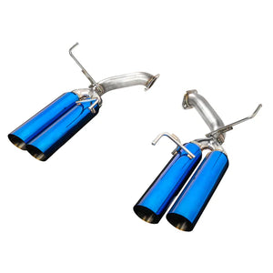Remark 2022+ Subaru WRX BOSO Edition Axle Back Exhaust w/ Burnt Blue Stainless Tips