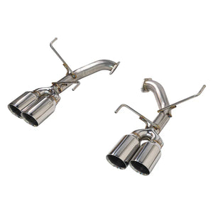 Remark 2022+ Subaru WRX (VB) 4in Axleback Exhaust w/ Stainless Double Wall Tip