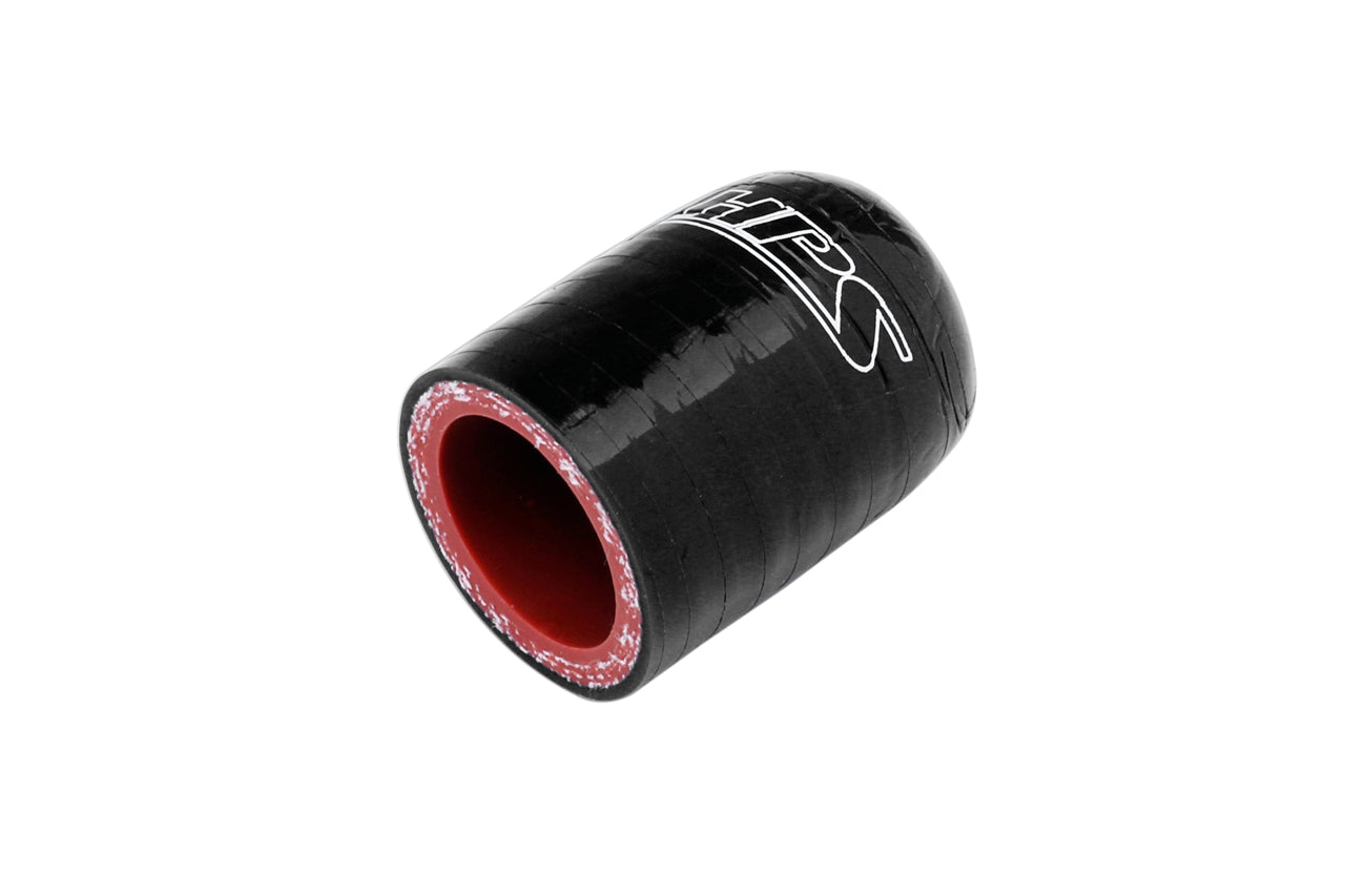 HPS 1.25 inch High Temperature Reinforced Black Silicone Coolant Cap Bypass Heater 32mm