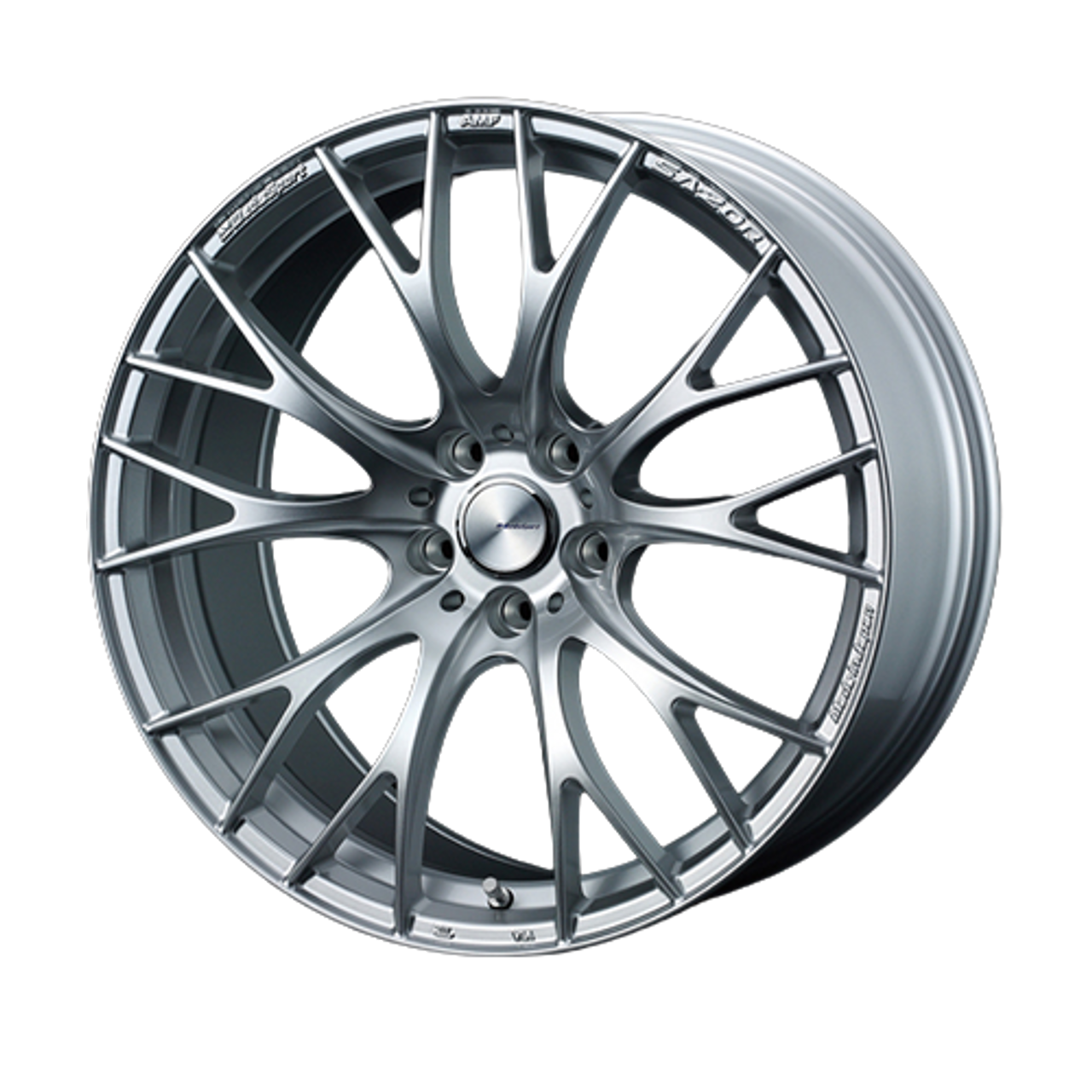 WedsSport wheels SA-20R 20x9.5J +38 5x114.3 VI Silver
