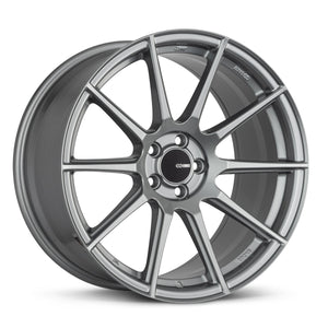 Enkei TS10 17x8 5x114.3 45mm Offset 72.6mm Bore Grey Wheel