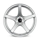 Enkei Kojin 18x9.5 30mm Offset 5x114.3 Bolt Pattern 72mm Bore Dia Matte Silver Wheel