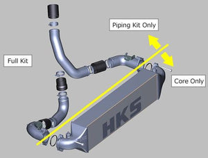 HKS Front Mount Intercooler Piping Kit 2023-2025 Honda Civic Type-R (FL5)
