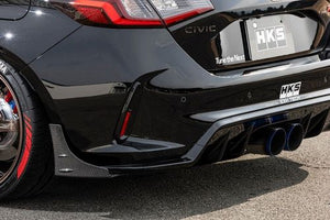 HKS Type-S Rear Bumper Spoiler Set (Rear Spats) 2023-2025 Honda Civic Type-R (FL5)