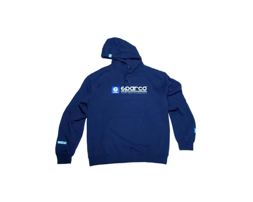 Sparco Sweatshirt Hooded WWW Royal LRG