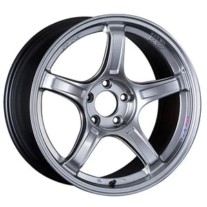 SSR GTX03 16x6.5 4x100 53mm Offset Platinum Silver