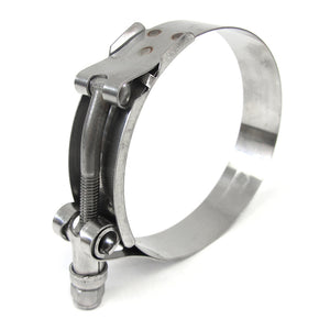 HPS Marine 316 Stainless Steel T-Bolt Hose Clamp  Range: 4.76 inch-5.08 inch 121mm-129mm Size # 114