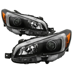Spyder OEM Style Black Headlights 2015-2021 Subaru WRX (Halogen Models Only)