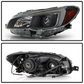 Spyder OEM Style Black Headlights 2015-2021 Subaru WRX (Halogen Models Only)