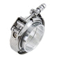 HPS Stainless Steel 3" V Band Clamp Kit, Aluminum Flanges, NBR O-Ring, Quick Release