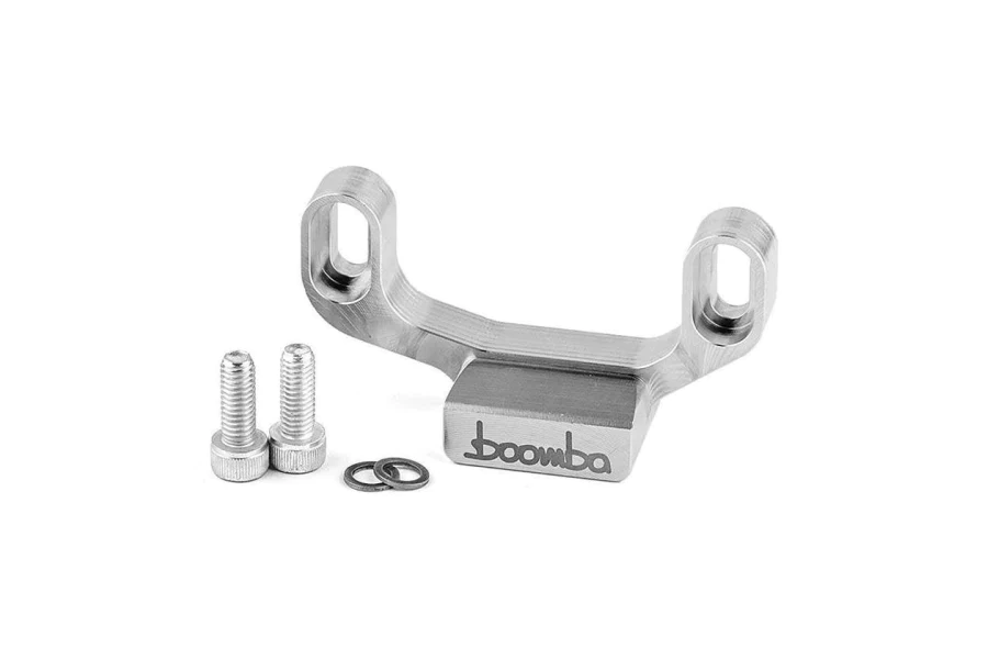 Boomba Adjustable Shifter Stop Raw Aluminum 2015-2022 WRX