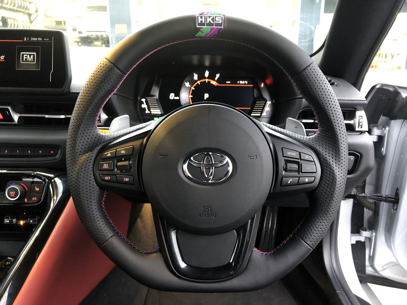HKS GR Supra Replacement Steering Wheel A90